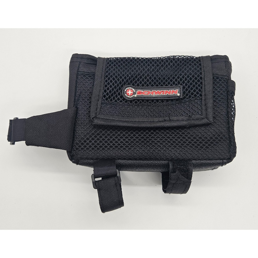 Schwinn Bike Bicycle Bag Black Cycling Storage Pouch Clip On